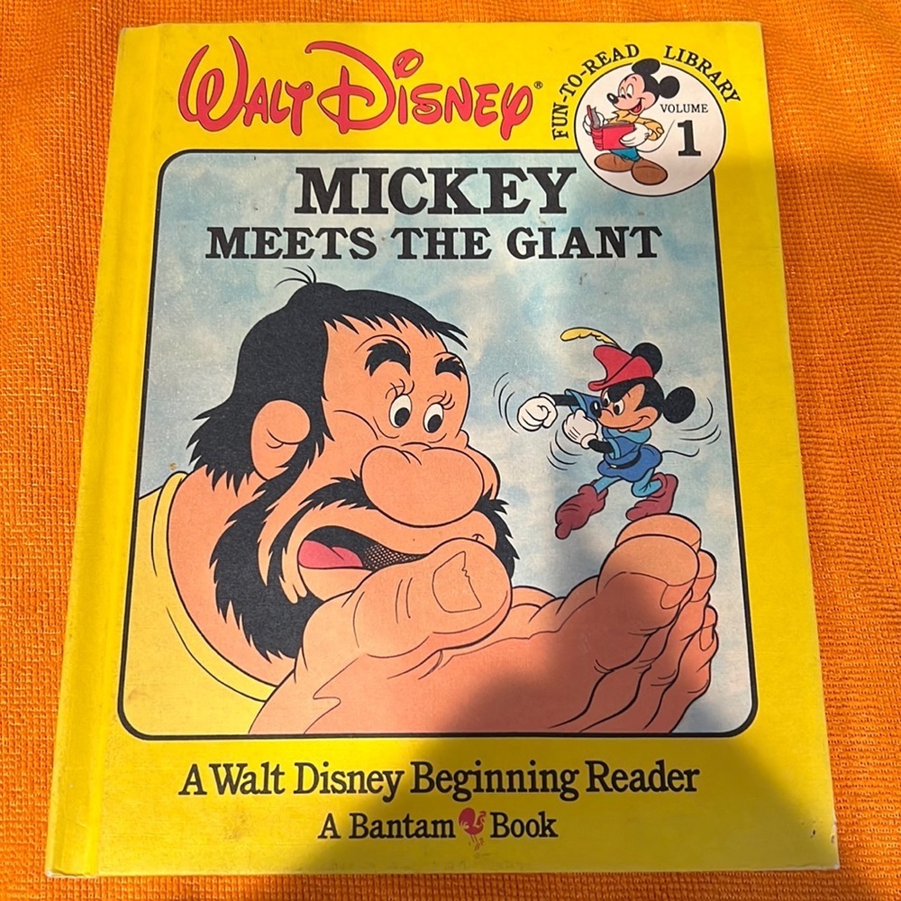 Walt Disney’s Mickey Meets the giant book